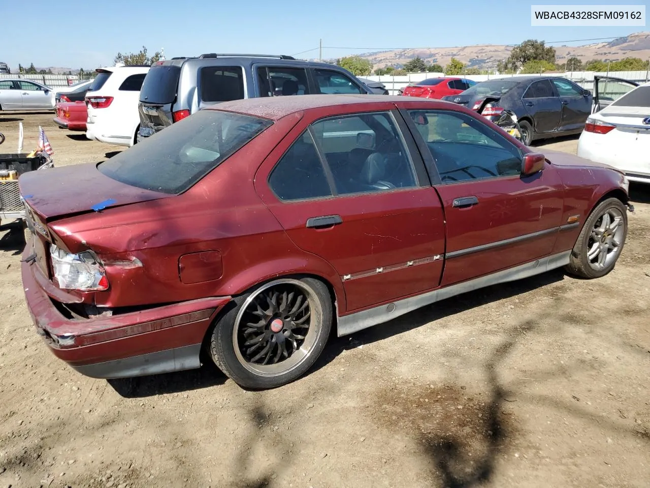 1995 BMW 325 I Automatic VIN: WBACB4328SFM09162 Lot: 67538174