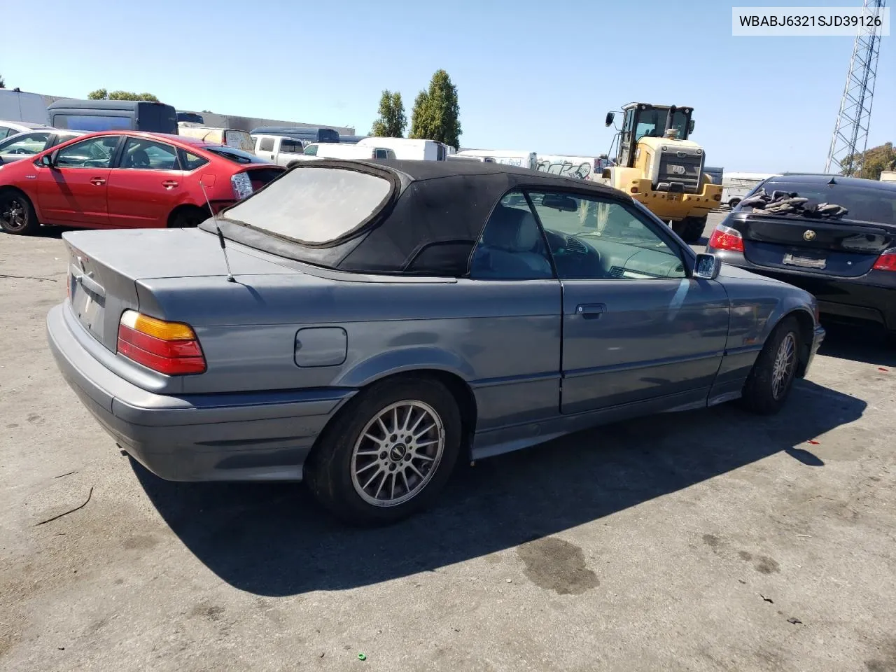 1995 BMW 325 Ic Automatic VIN: WBABJ6321SJD39126 Lot: 71459894