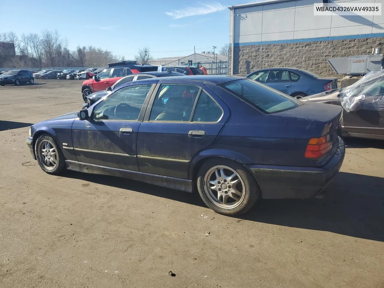 1997 BMW 328 I Automatic VIN: WBACD4326VAV49335 Lot: 42039834