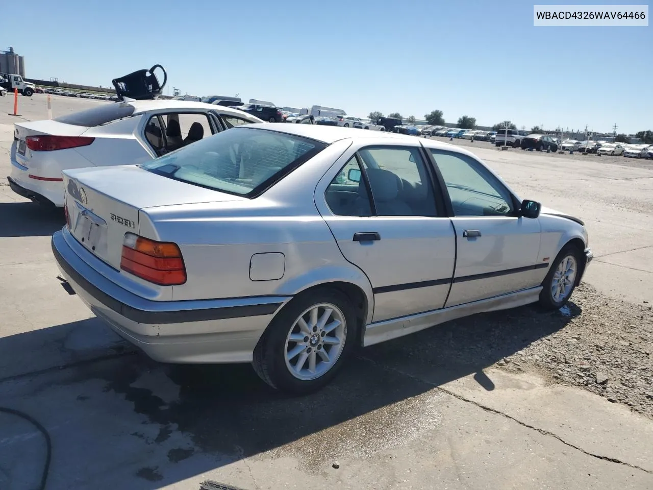 WBACD4326WAV64466 1998 BMW 328 I Automatic