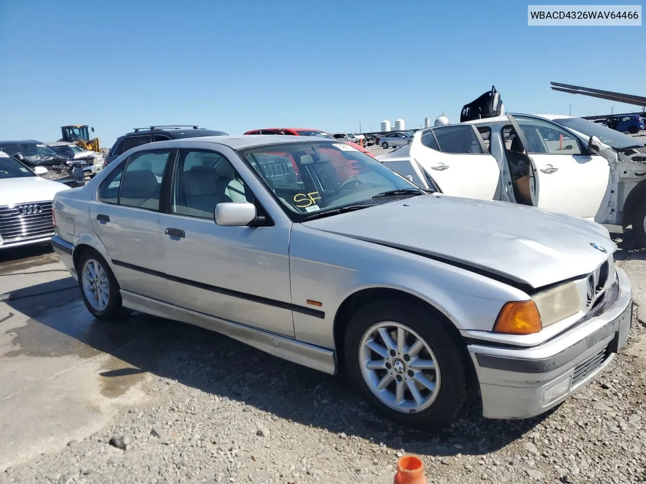 WBACD4326WAV64466 1998 BMW 328 I Automatic