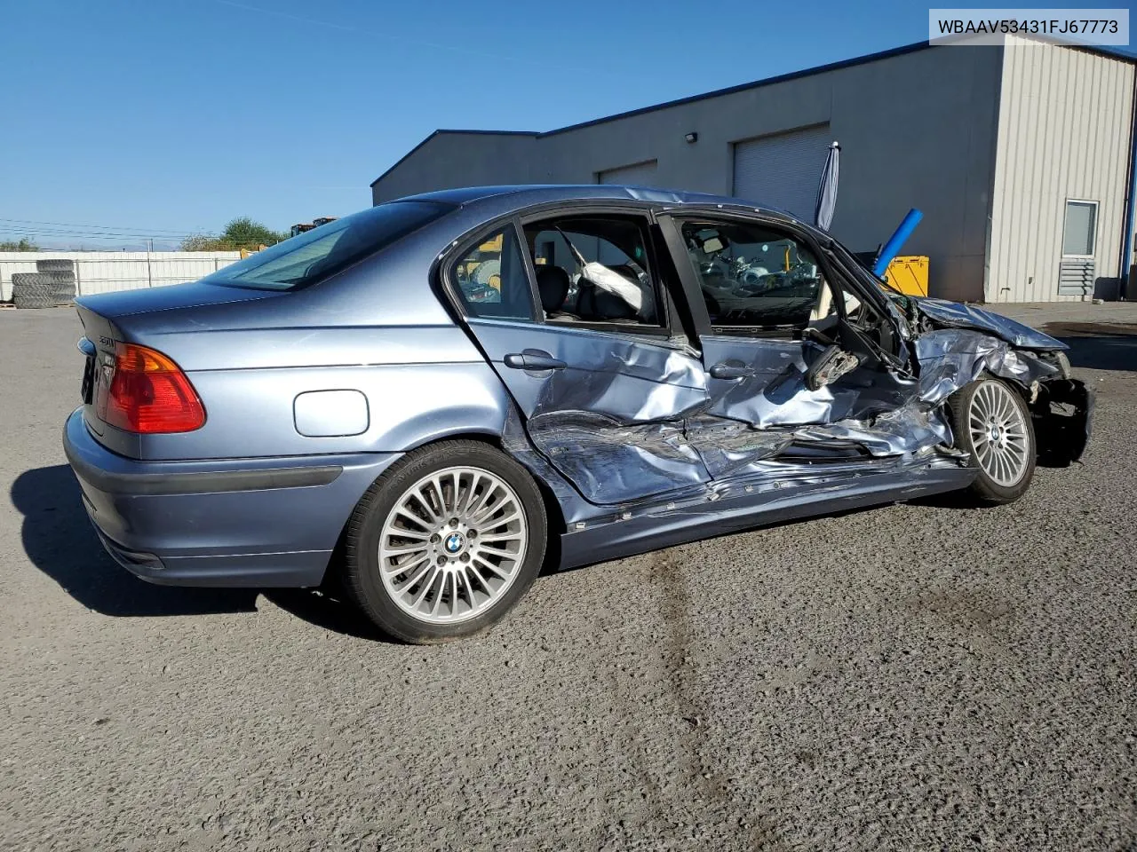 2001 BMW 330 I VIN: WBAAV53431FJ67773 Lot: 65250724