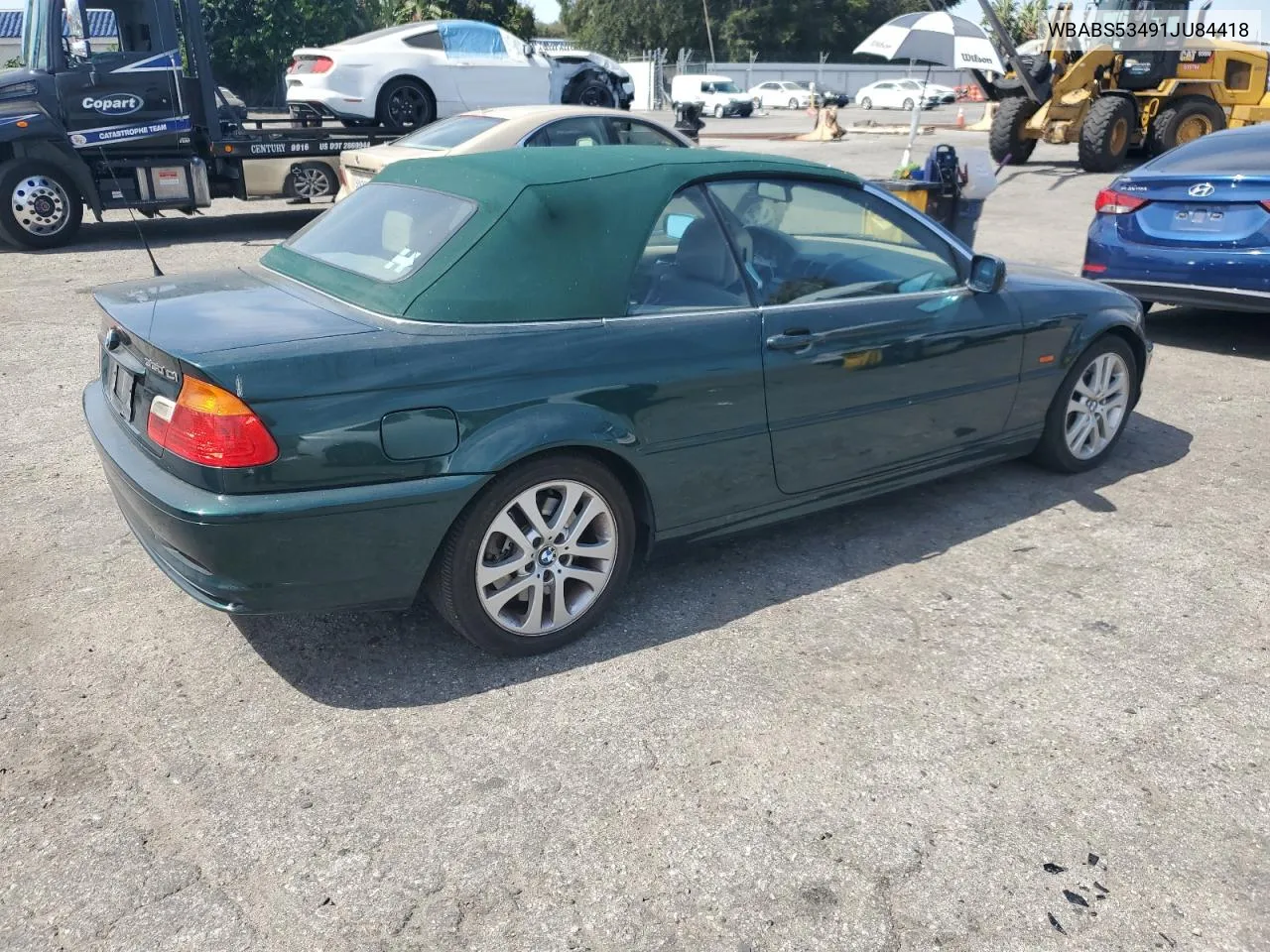 2001 BMW 330 Ci VIN: WBABS53491JU84418 Lot: 65627104