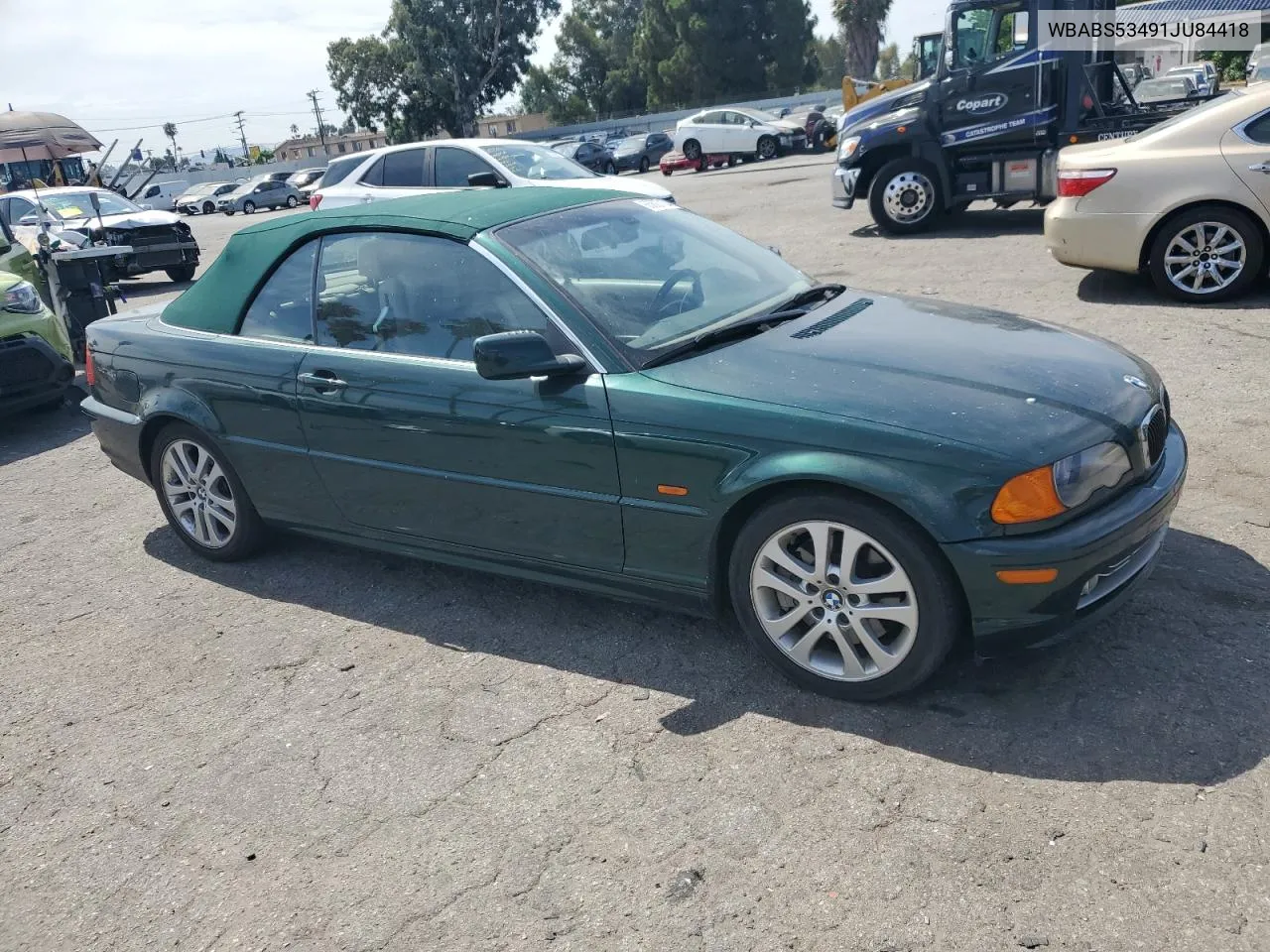 2001 BMW 330 Ci VIN: WBABS53491JU84418 Lot: 65627104