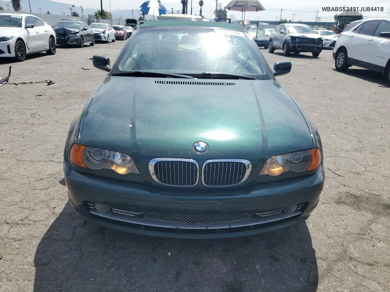 2001 BMW 330 Ci VIN: WBABS53491JU84418 Lot: 65627104