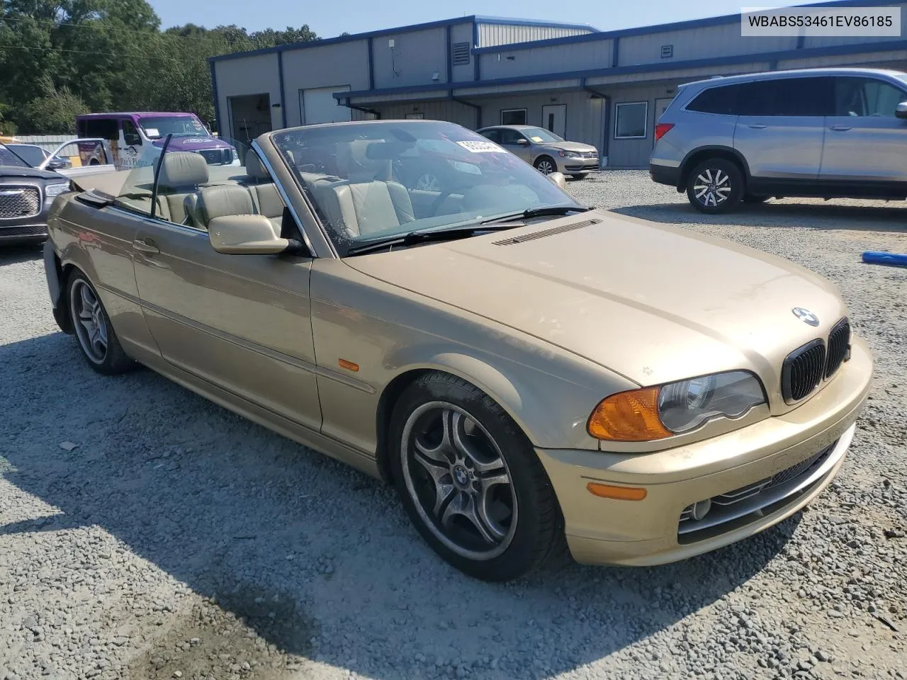 2001 BMW 330 Ci VIN: WBABS53461EV86185 Lot: 69303474