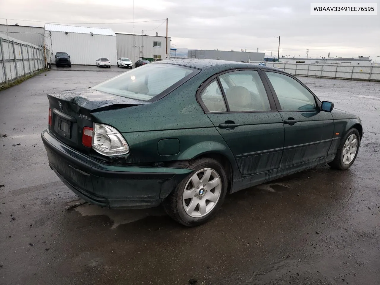 2001 BMW 325 I VIN: WBAAV33491EE76595 Lot: 70328664