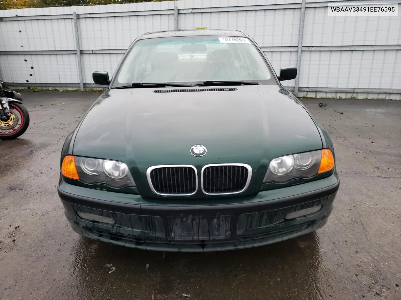 2001 BMW 325 I VIN: WBAAV33491EE76595 Lot: 70328664