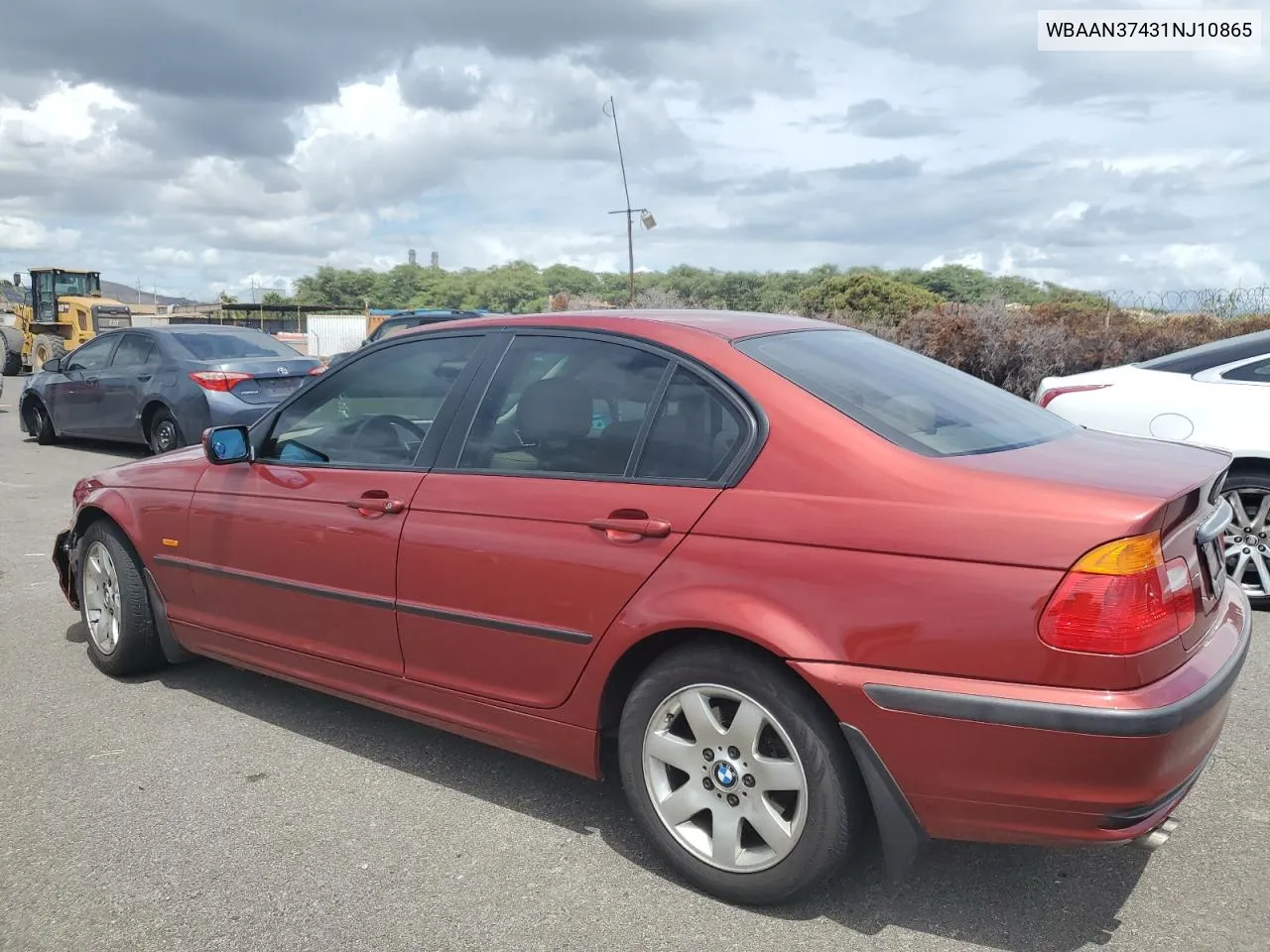 2001 BMW 325 I VIN: WBAAN37431NJ10865 Lot: 72652374