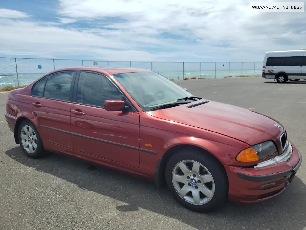 2001 BMW 325 I VIN: WBAAN37431NJ10865 Lot: 72652374