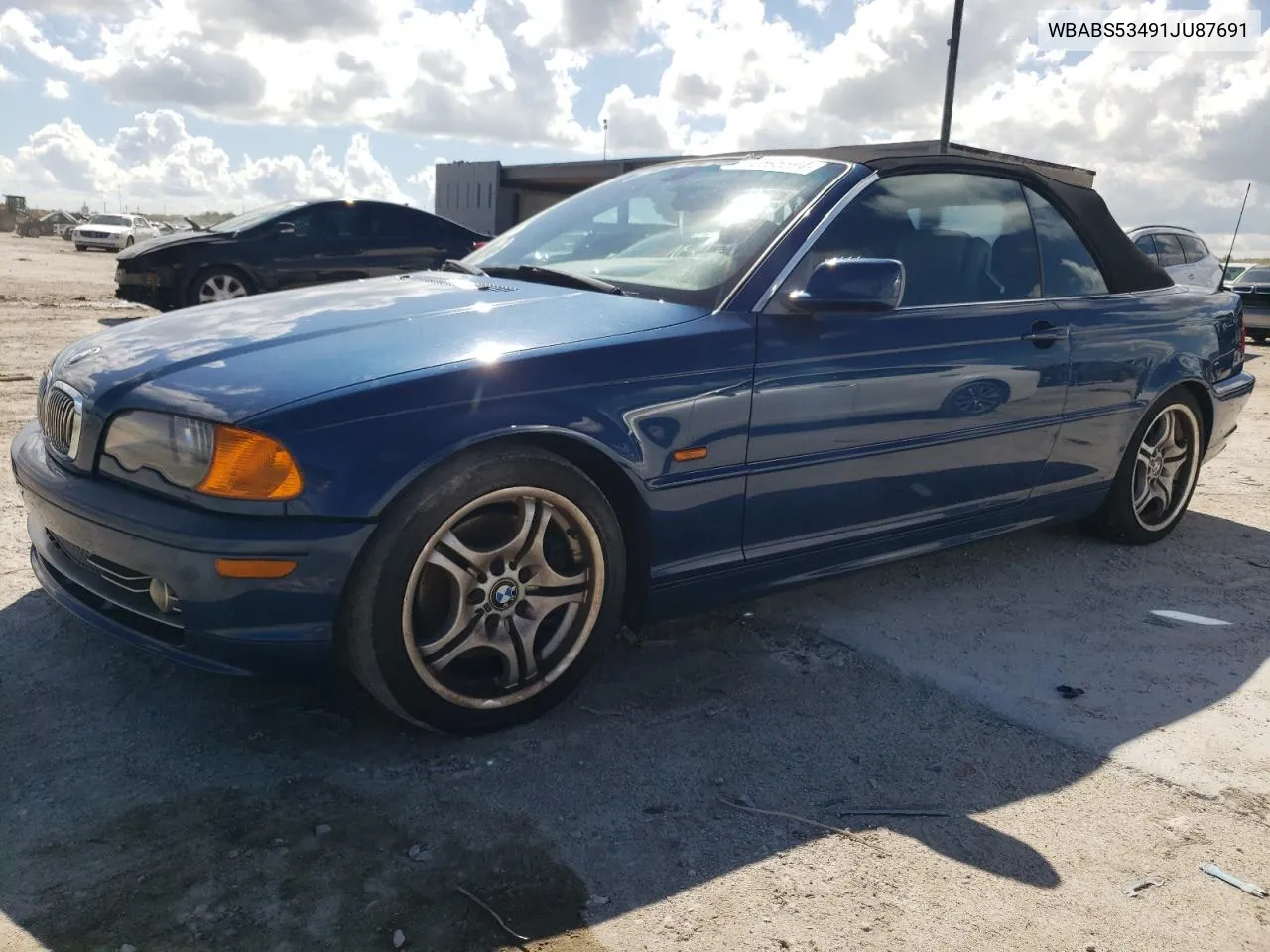 2001 BMW 330 Ci VIN: WBABS53491JU87691 Lot: 72695594