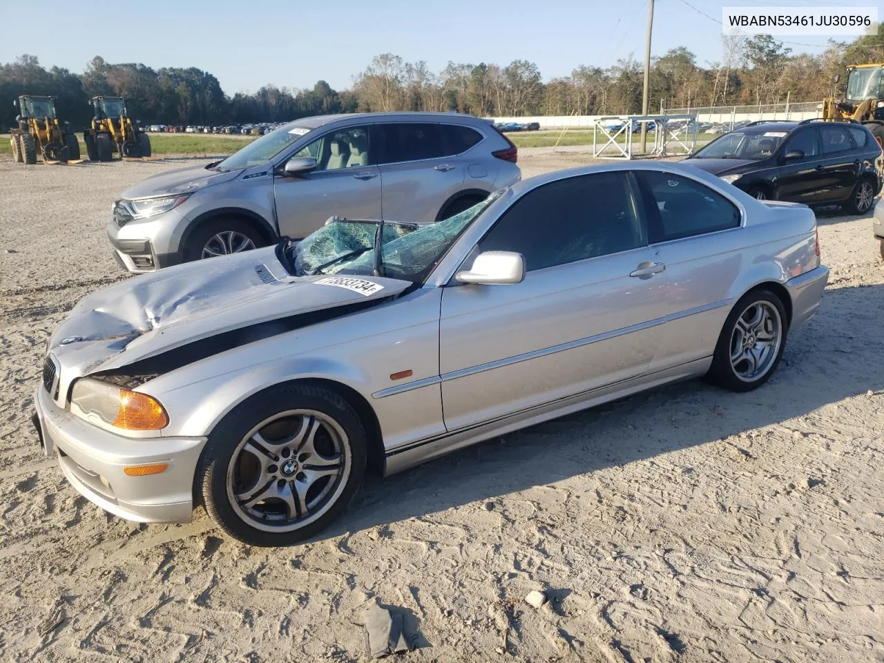 2001 BMW 330 Ci VIN: WBABN53461JU30596 Lot: 73833734