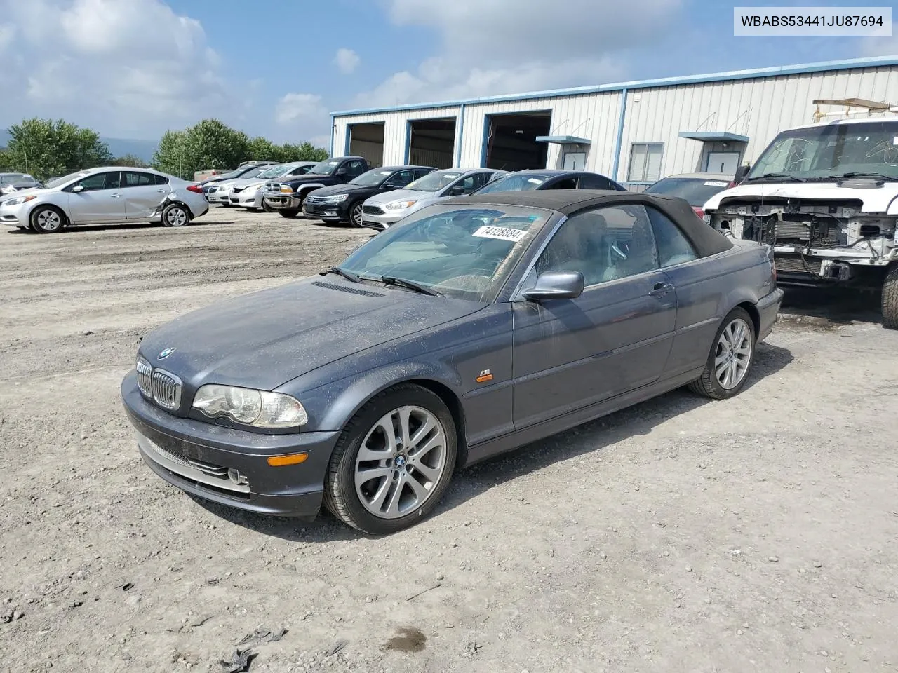 2001 BMW 330 Ci VIN: WBABS53441JU87694 Lot: 74128884