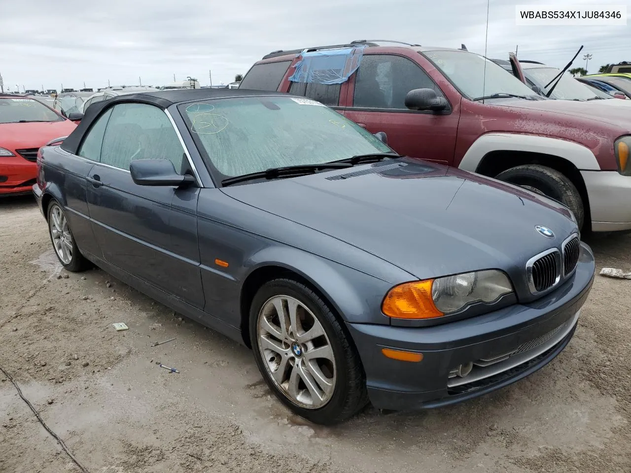 2001 BMW 330 Ci VIN: WBABS534X1JU84346 Lot: 75753114