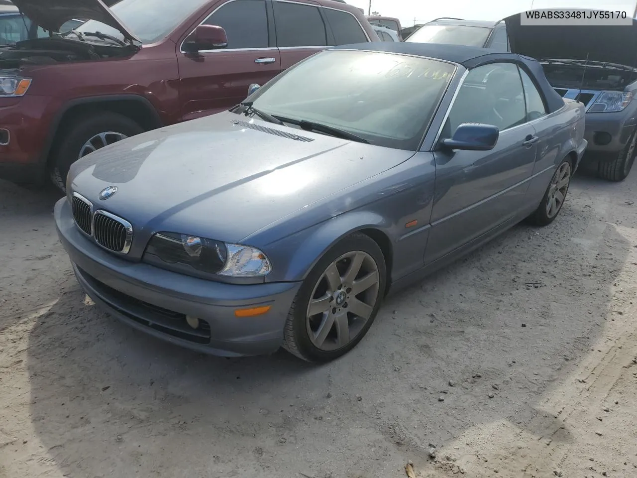 2001 BMW 325 Ci VIN: WBABS33481JY55170 Lot: 76517064