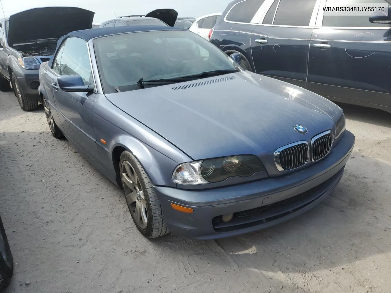 WBABS33481JY55170 2001 BMW 325 Ci