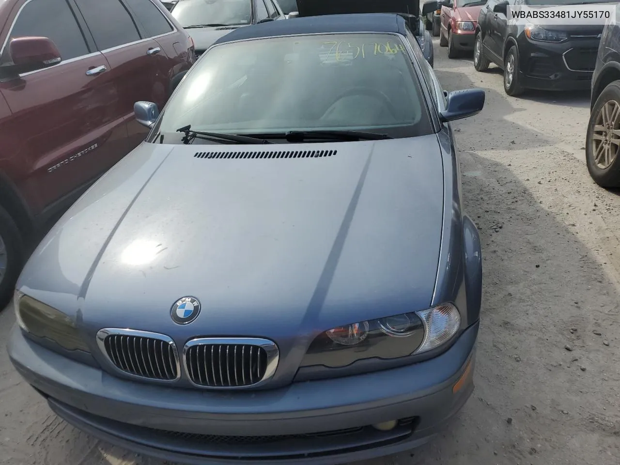 WBABS33481JY55170 2001 BMW 325 Ci