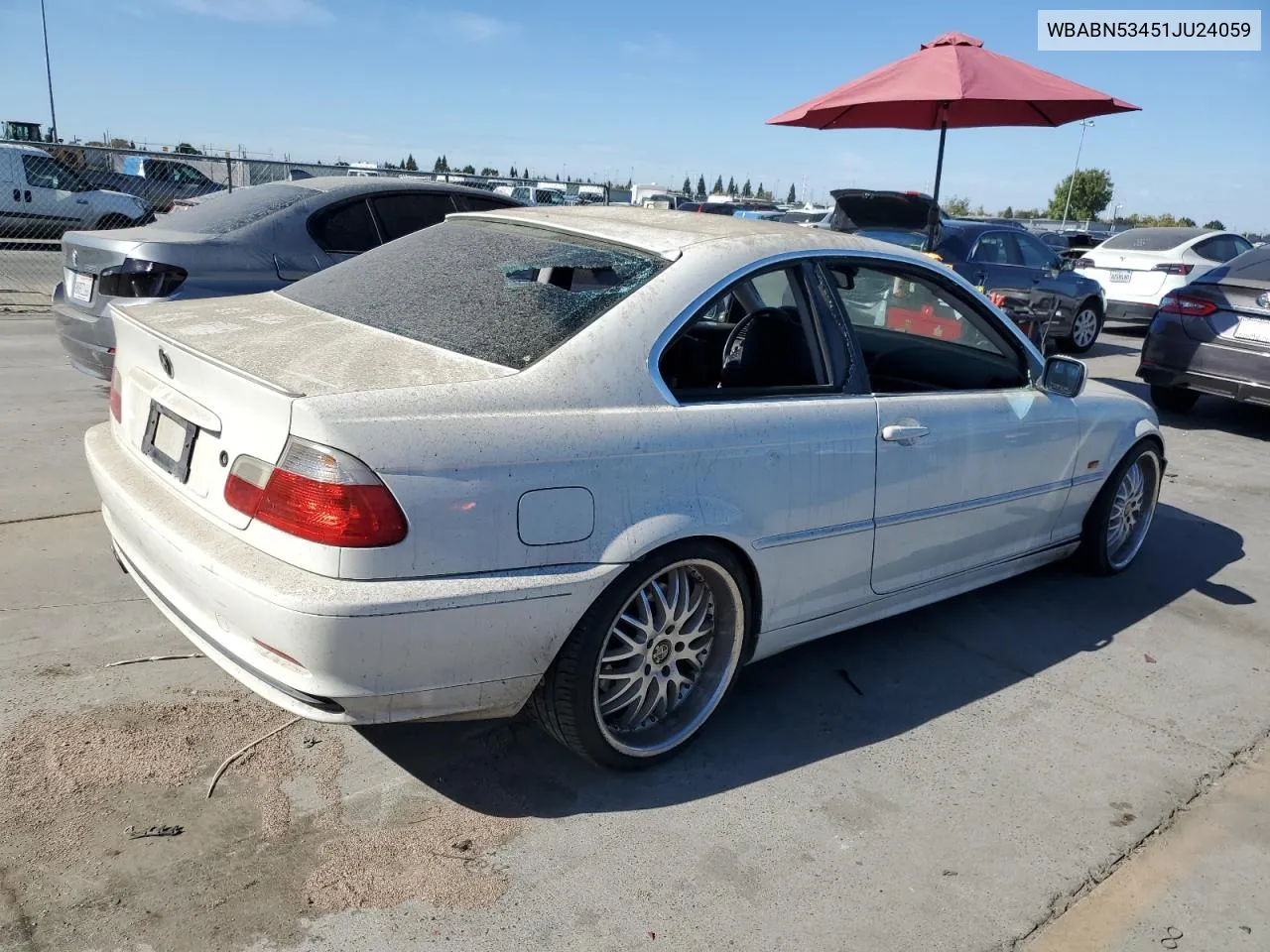 WBABN53451JU24059 2001 BMW 330 Ci