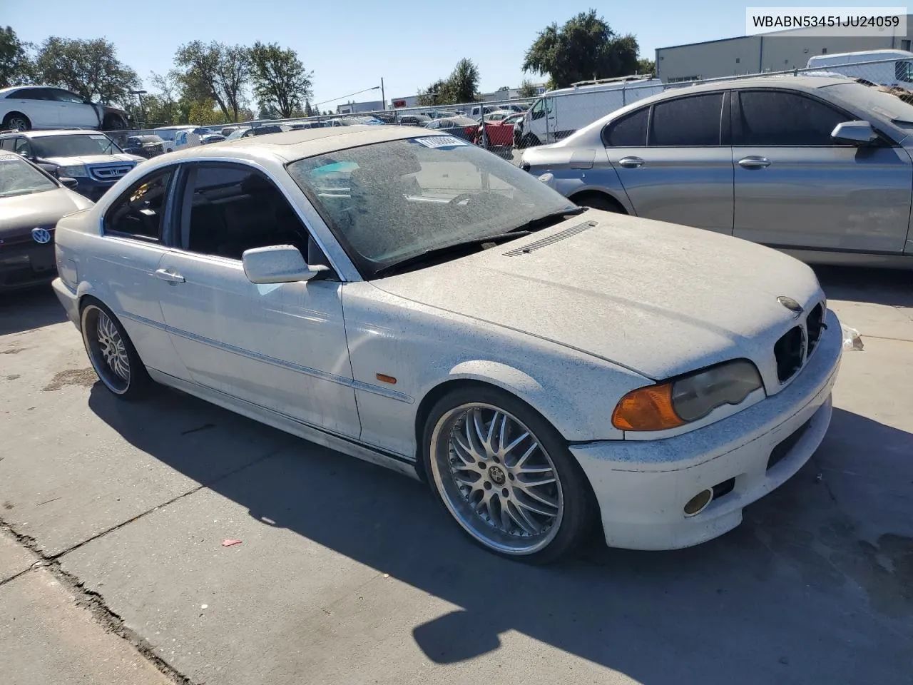 WBABN53451JU24059 2001 BMW 330 Ci