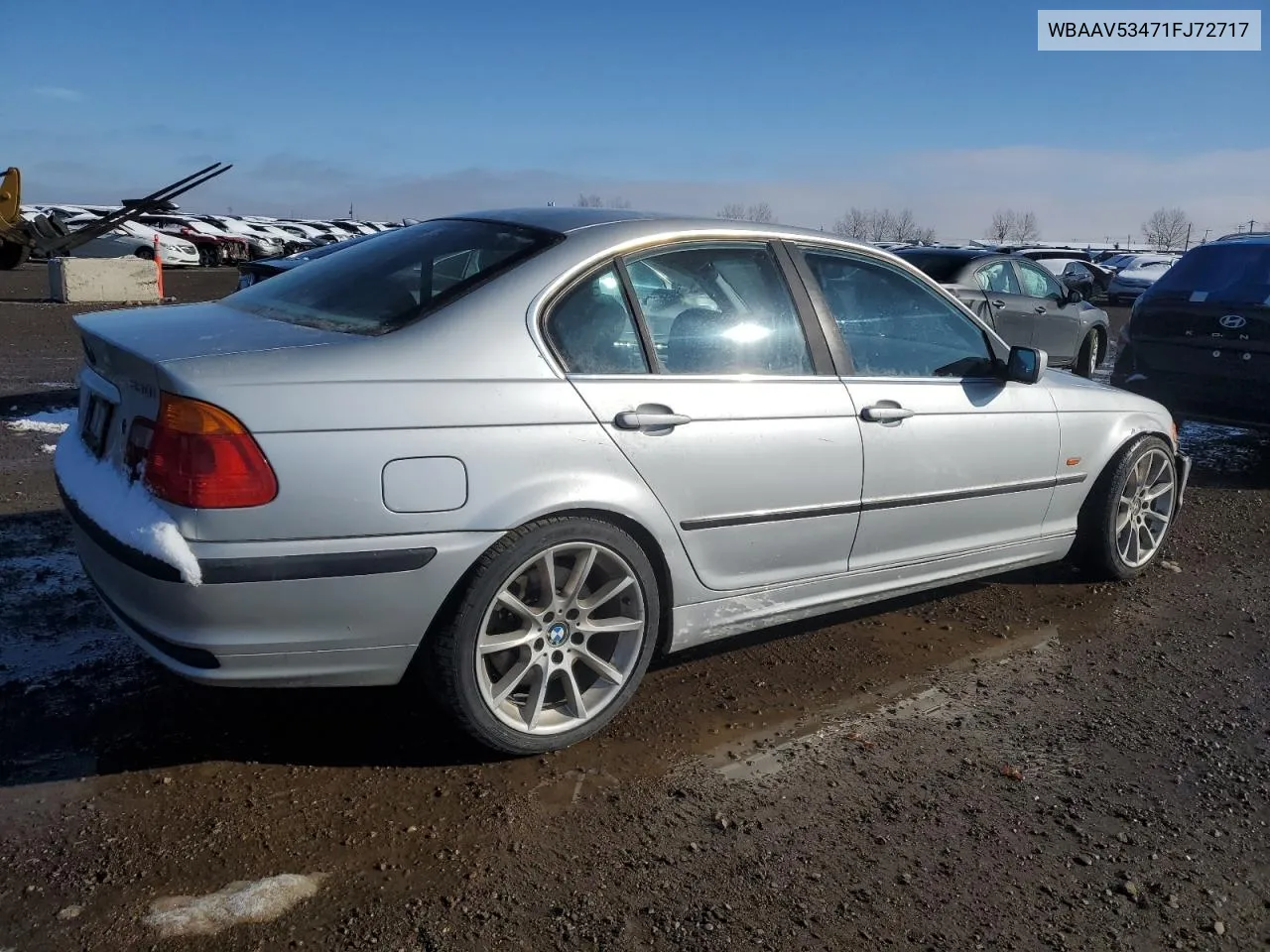 2001 BMW 330 I VIN: WBAAV53471FJ72717 Lot: 77195284