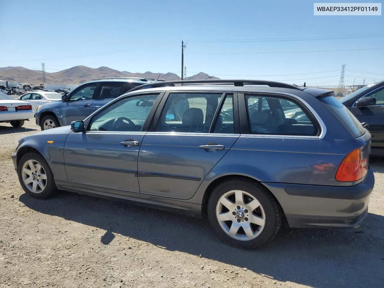 2002 BMW 325 Xit VIN: WBAEP33412PF01149 Lot: 65610004