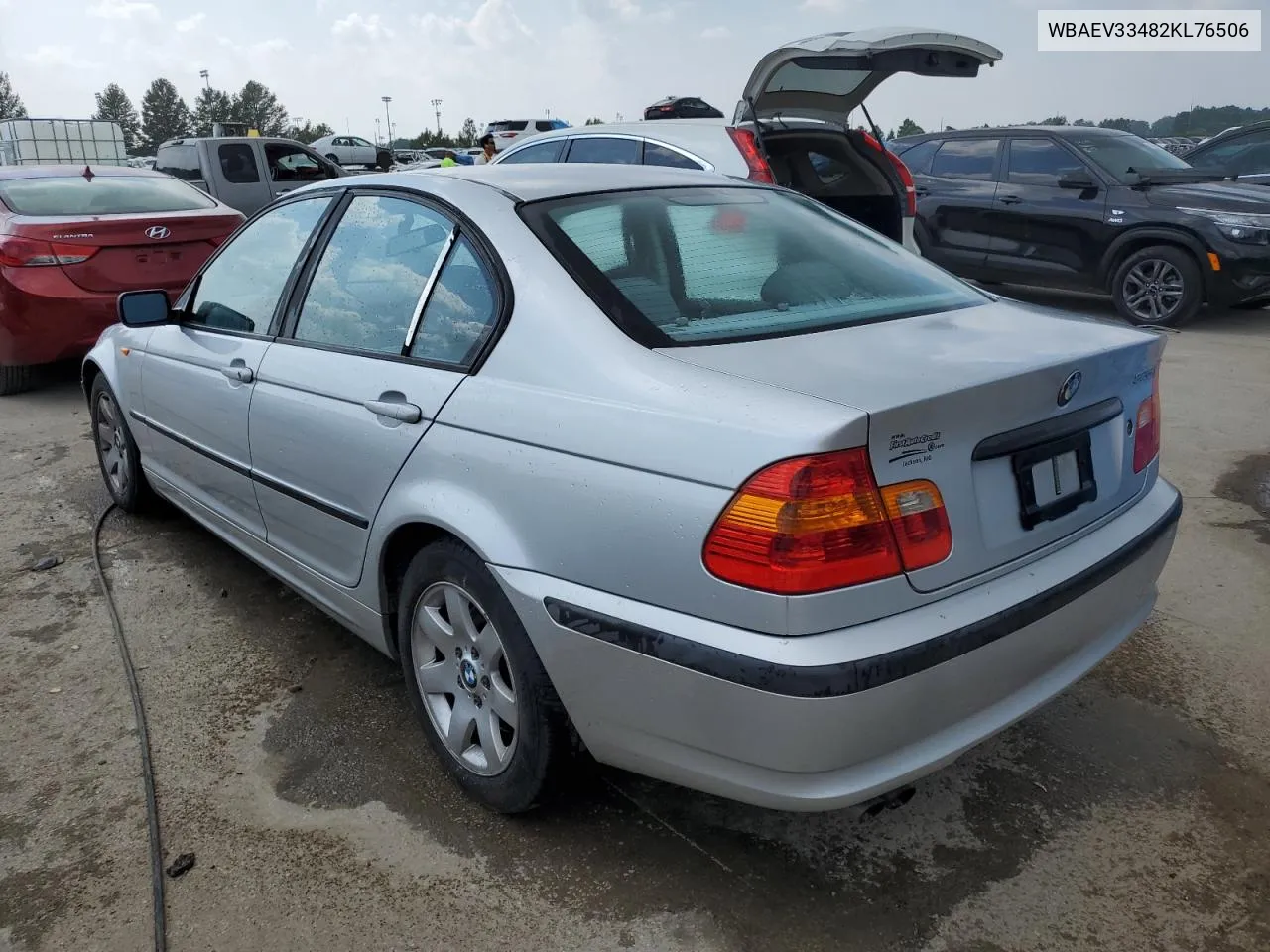 2002 BMW 325 I VIN: WBAEV33482KL76506 Lot: 67699194