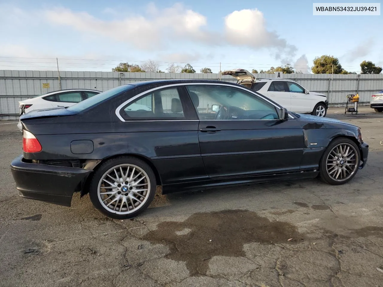 2002 BMW 330 Ci VIN: WBABN53432JU39421 Lot: 72188204