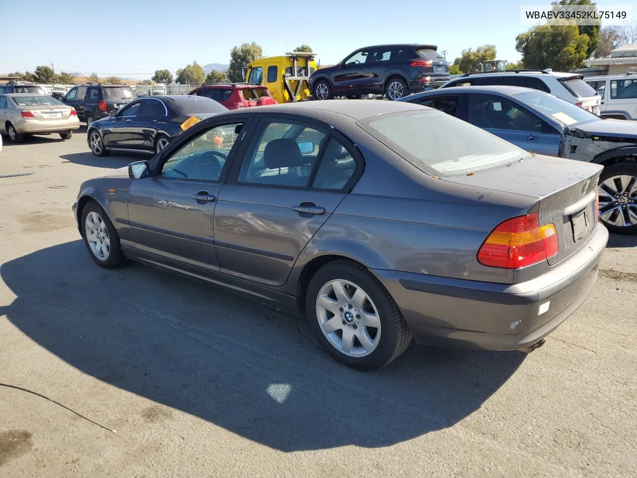 2002 BMW 325 I VIN: WBAEV33452KL75149 Lot: 73056554