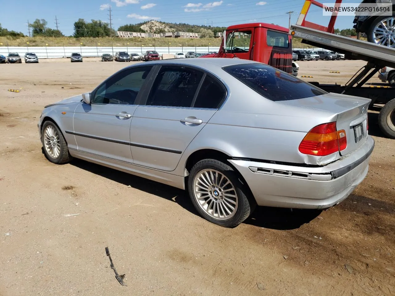 2002 BMW 330 Xi VIN: WBAEW53422PG16504 Lot: 73422224