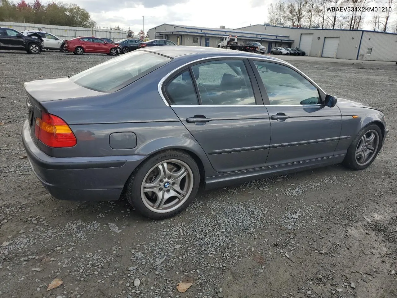 2002 BMW 330 I VIN: WBAEV534X2KM01210 Lot: 76288124