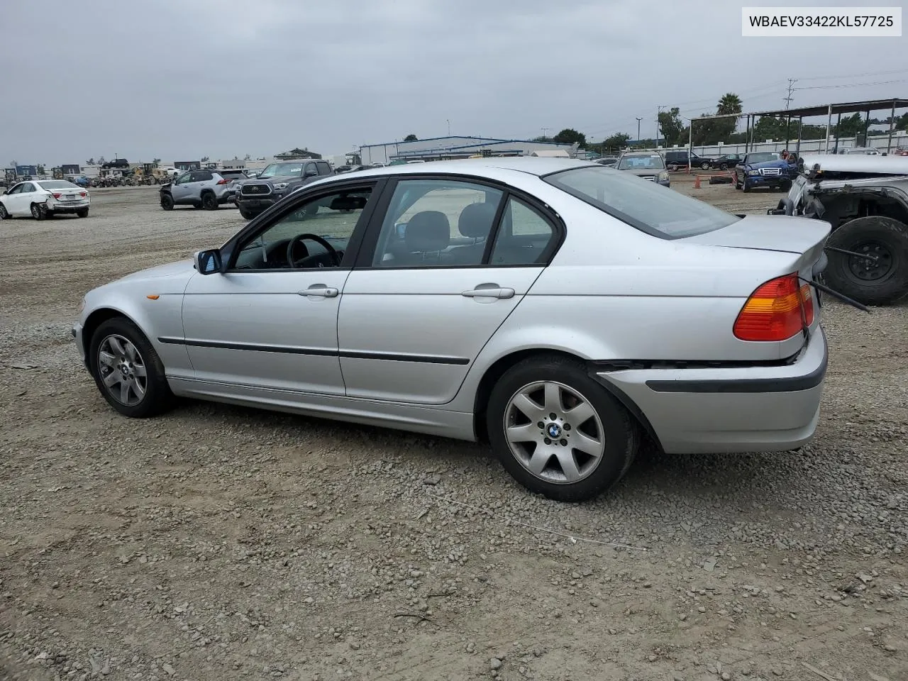 2002 BMW 325 I VIN: WBAEV33422KL57725 Lot: 76532884