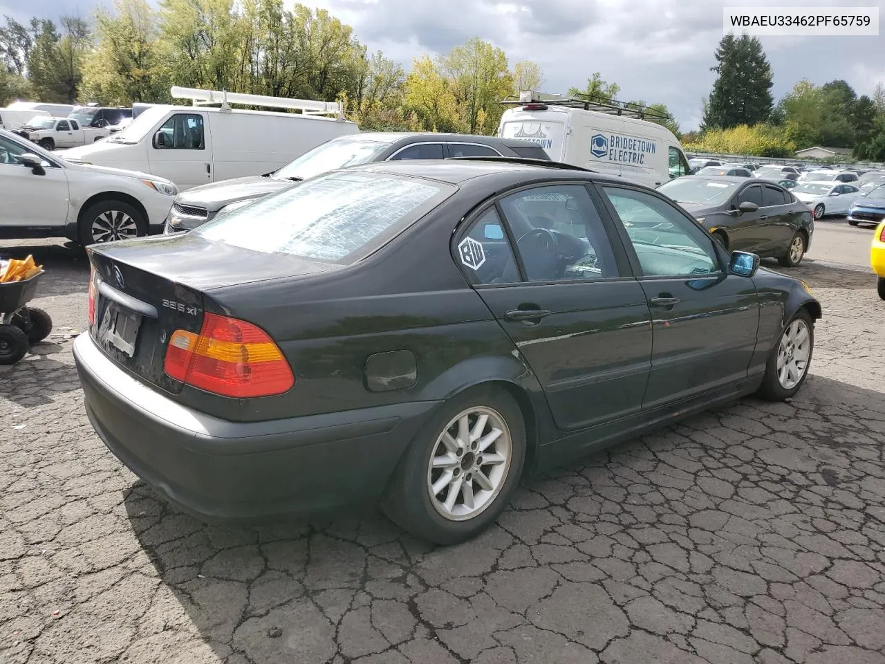 2002 BMW 325 Xi VIN: WBAEU33462PF65759 Lot: 76756224