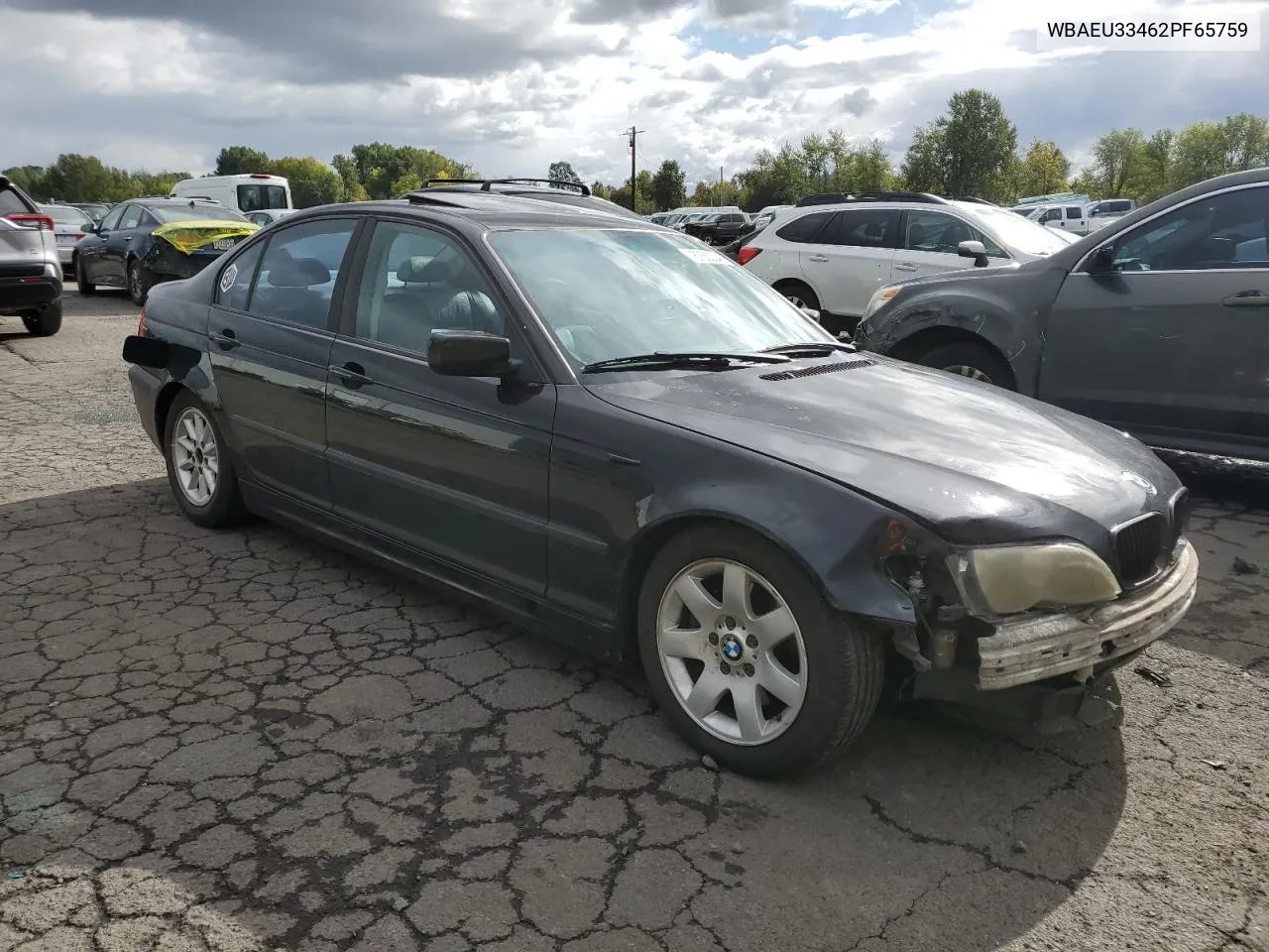 2002 BMW 325 Xi VIN: WBAEU33462PF65759 Lot: 76756224