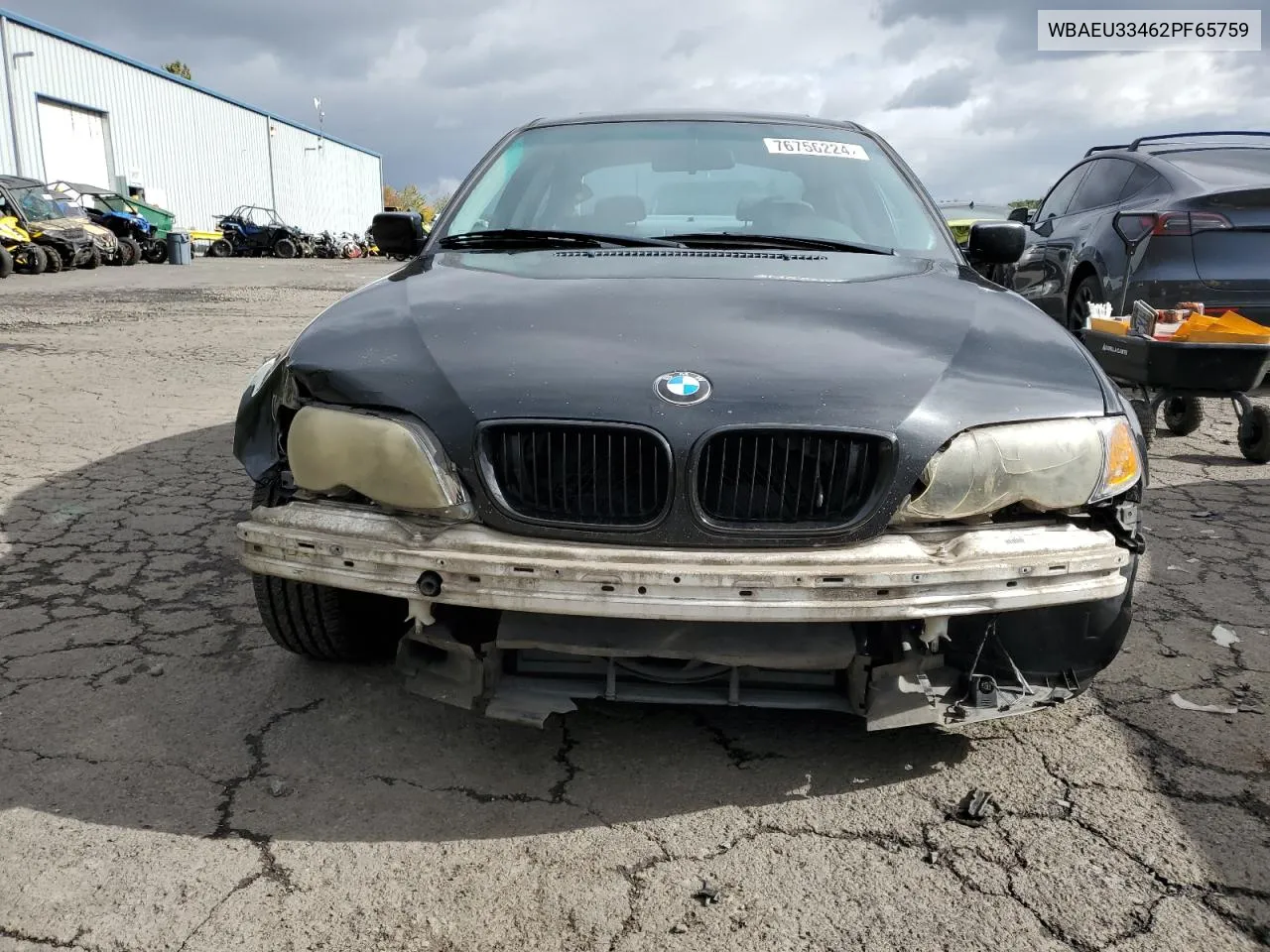 2002 BMW 325 Xi VIN: WBAEU33462PF65759 Lot: 76756224