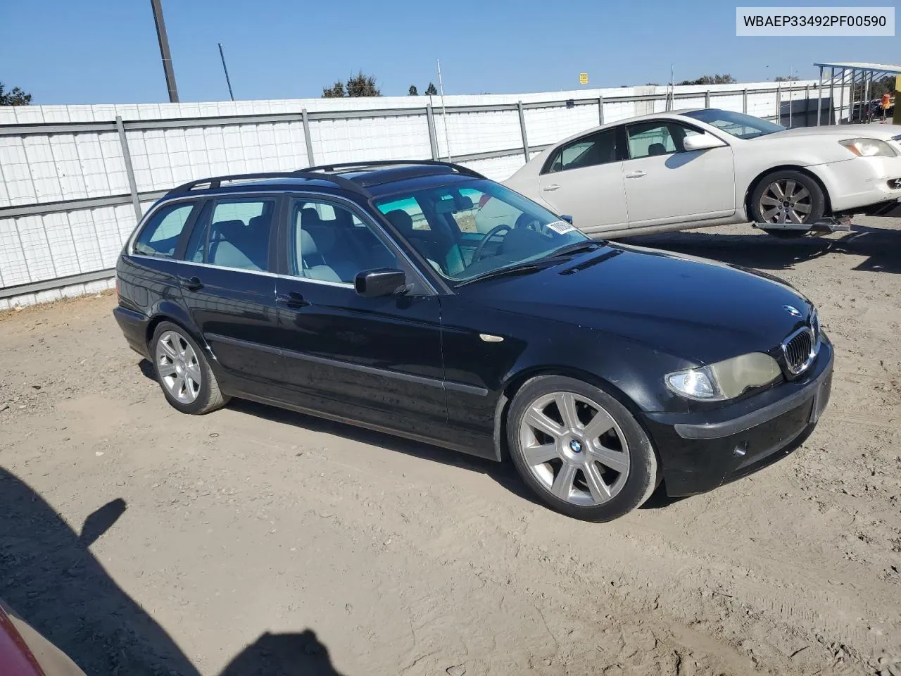 2002 BMW 325 Xit VIN: WBAEP33492PF00590 Lot: 78005834