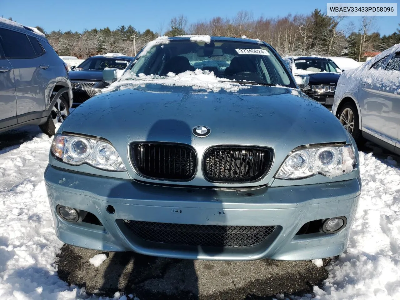 2003 BMW 325 I VIN: WBAEV33433PD58096 Lot: 37346824