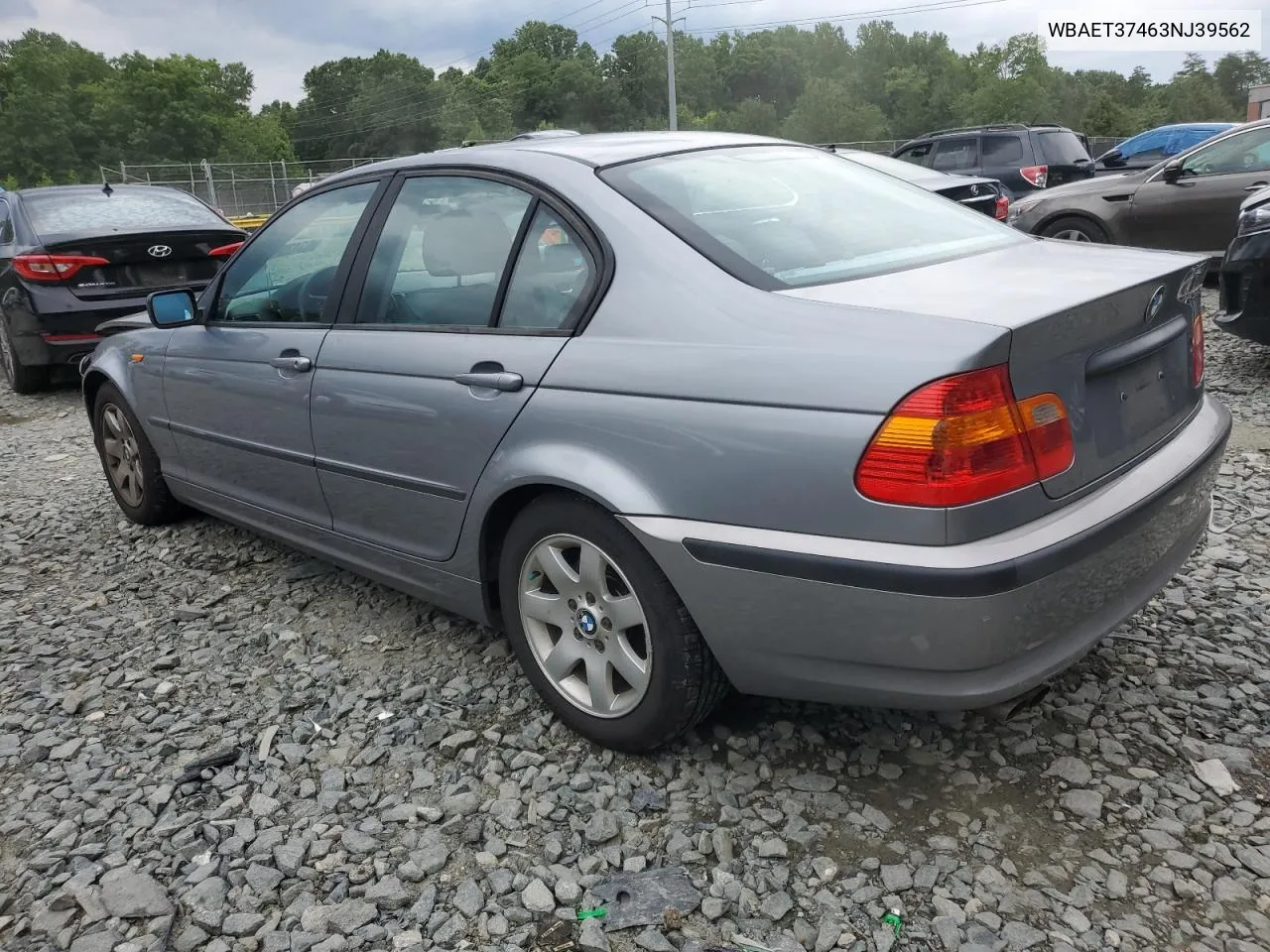 2003 BMW 325 I VIN: WBAET37463NJ39562 Lot: 63170424