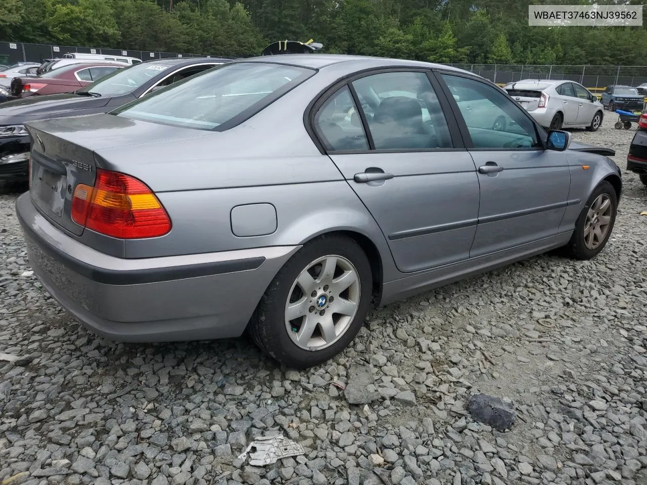 2003 BMW 325 I VIN: WBAET37463NJ39562 Lot: 63170424