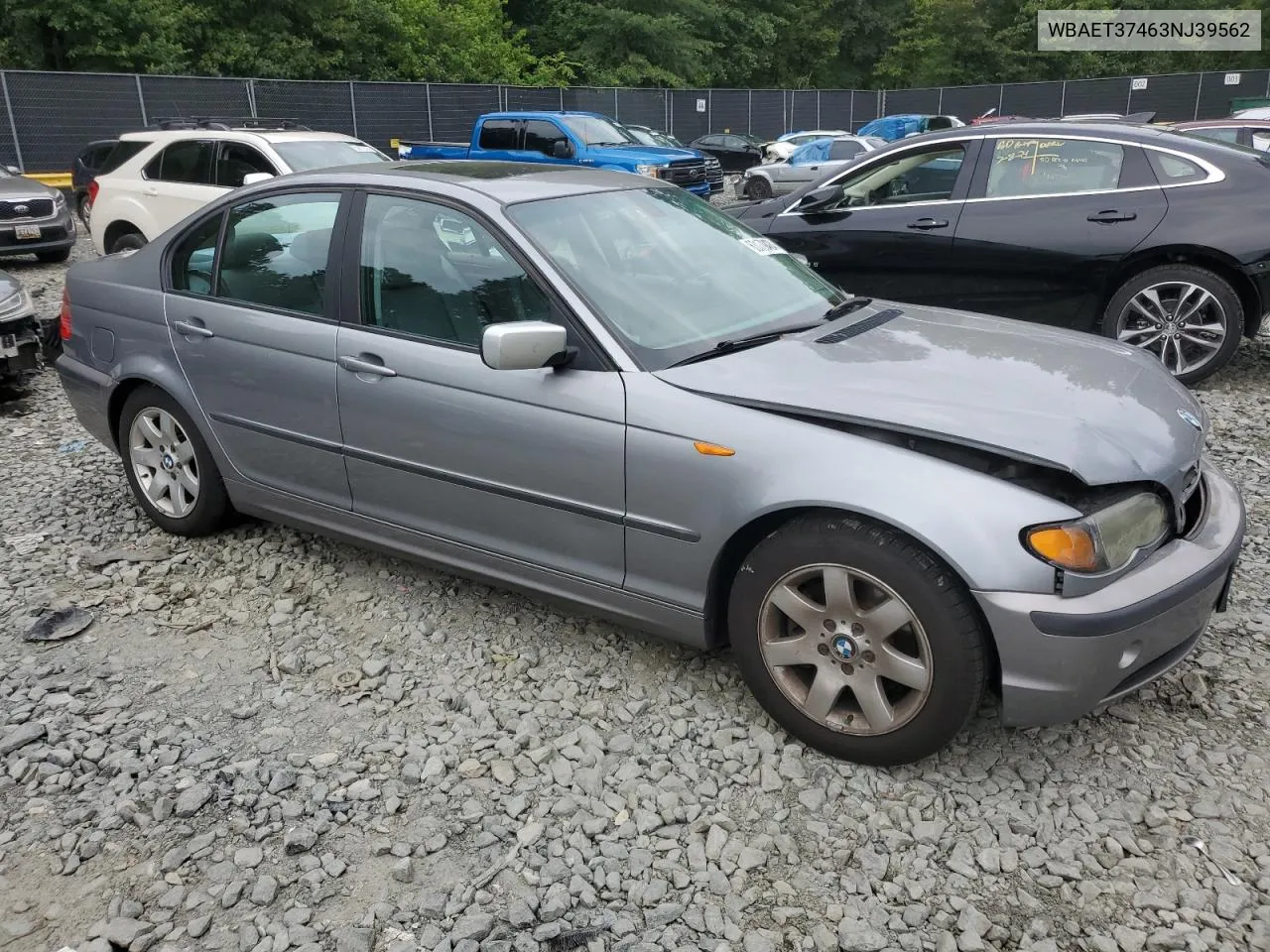 2003 BMW 325 I VIN: WBAET37463NJ39562 Lot: 63170424