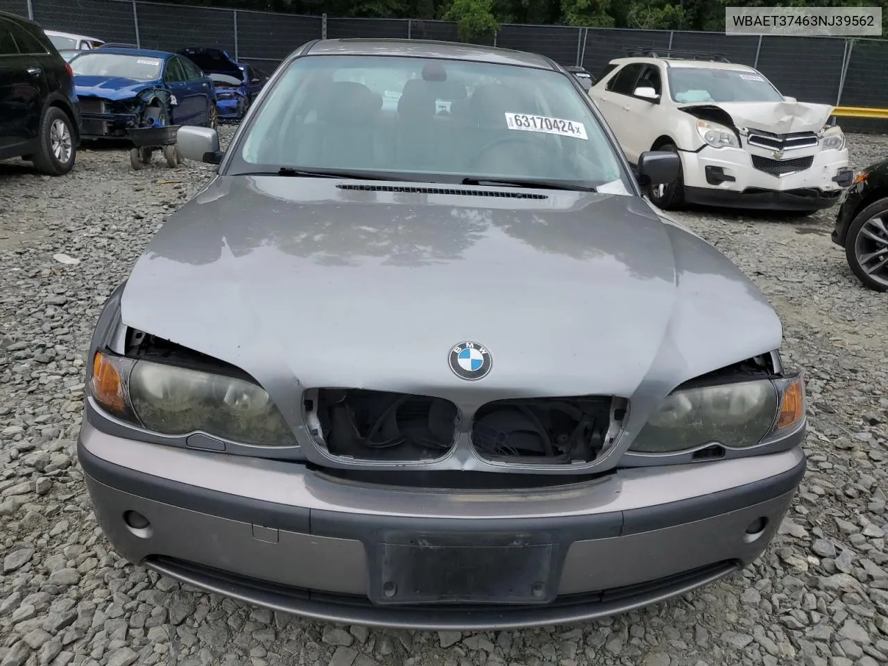 WBAET37463NJ39562 2003 BMW 325 I