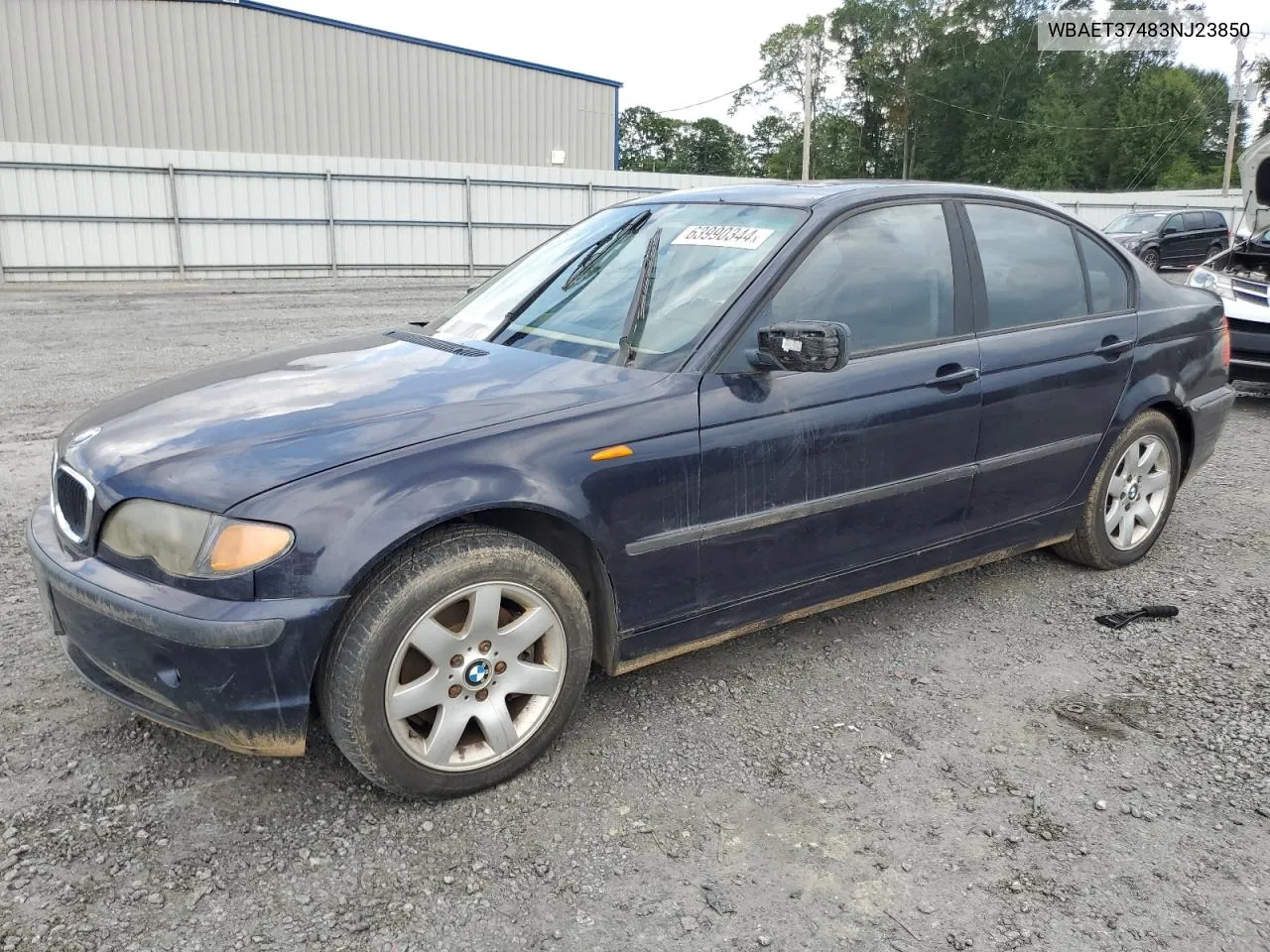 2003 BMW 325 I VIN: WBAET37483NJ23850 Lot: 63990344