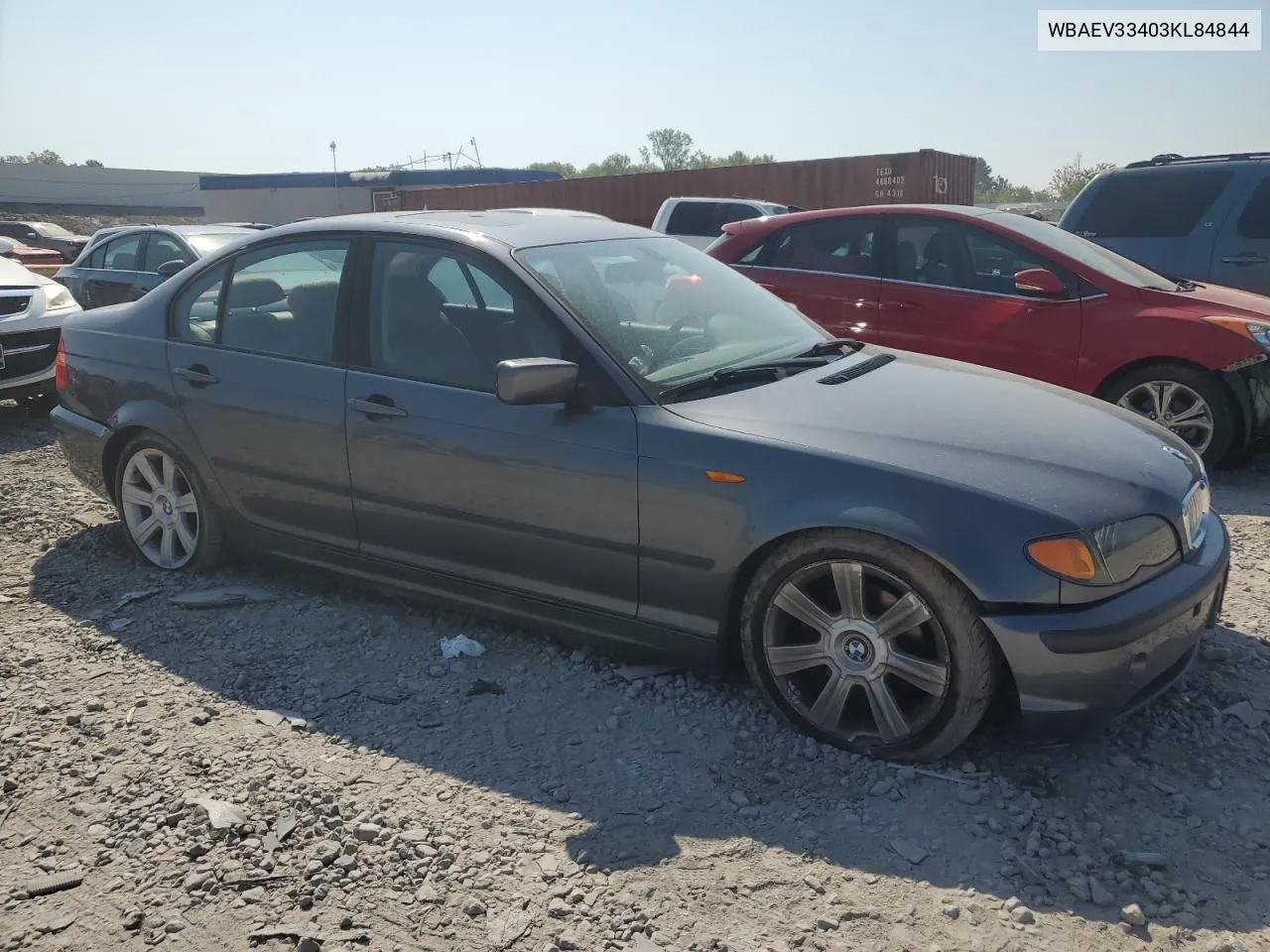 2003 BMW 325 I VIN: WBAEV33403KL84844 Lot: 67564434