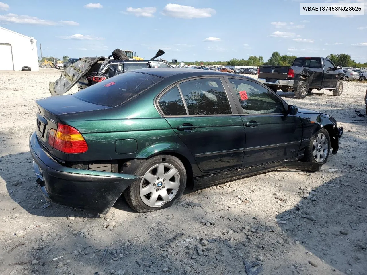 WBAET37463NJ28626 2003 BMW 325 I