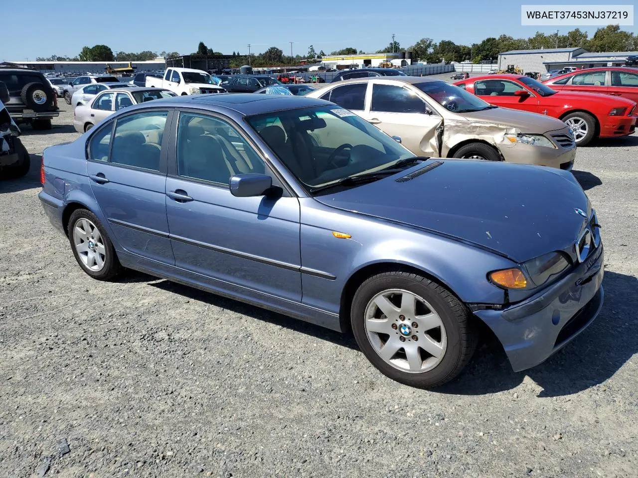 2003 BMW 325 I VIN: WBAET37453NJ37219 Lot: 69101914