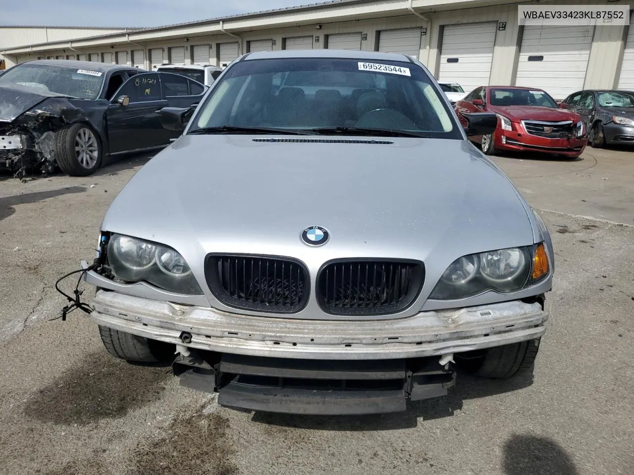 2003 BMW 325 I VIN: WBAEV33423KL87552 Lot: 69523544