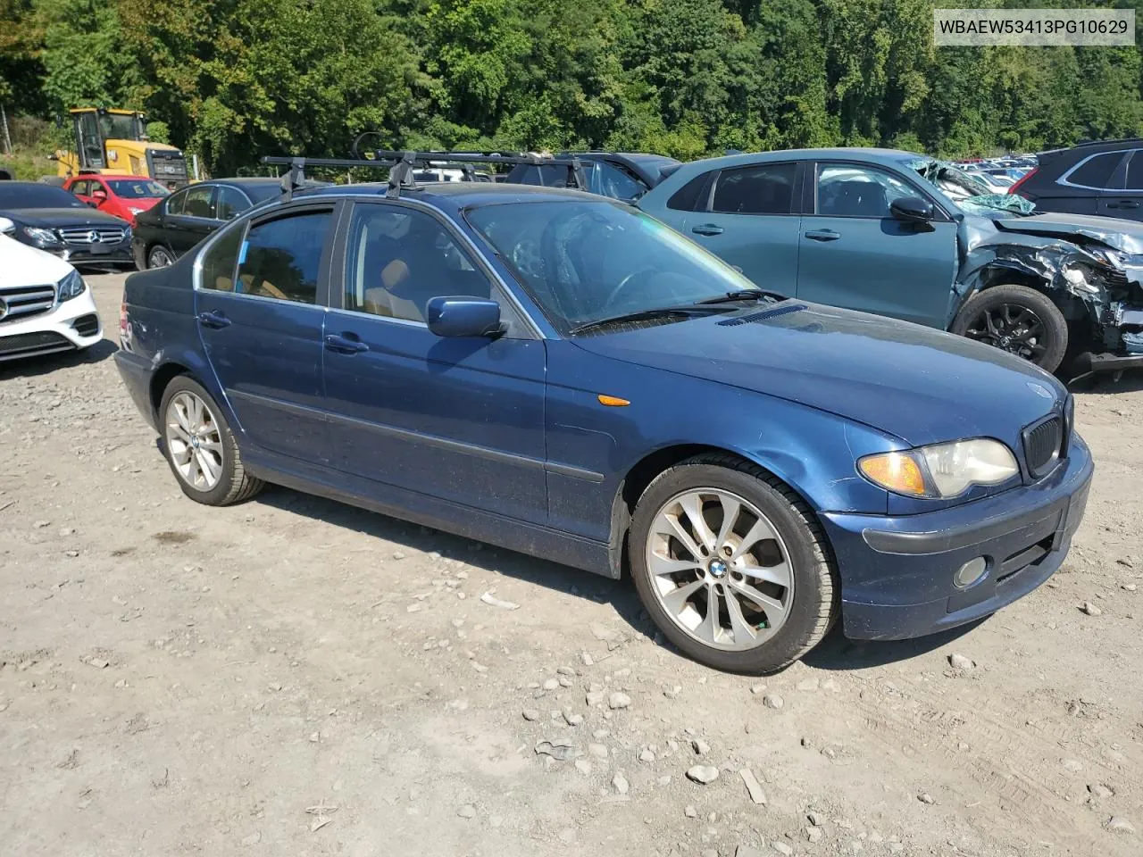 2003 BMW 330 Xi VIN: WBAEW53413PG10629 Lot: 69875054