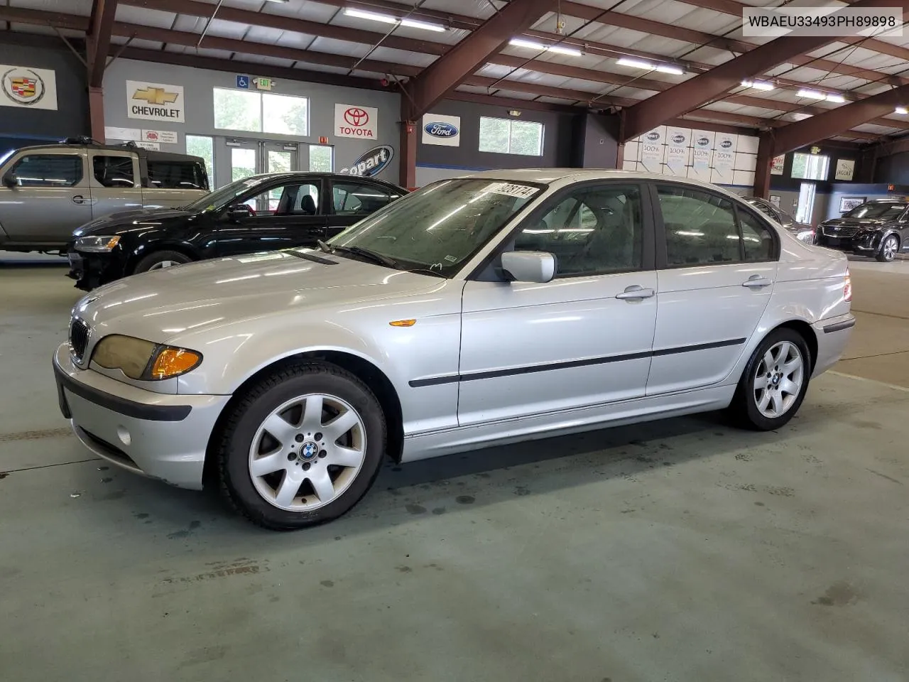 2003 BMW 325 Xi VIN: WBAEU33493PH89898 Lot: 70928174