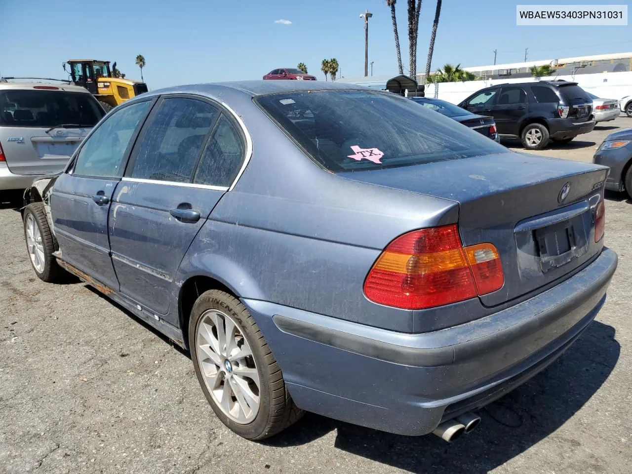 2003 BMW 330 Xi VIN: WBAEW53403PN31031 Lot: 71236924