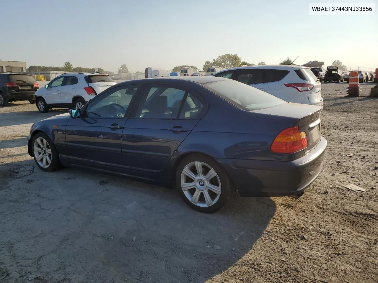 2003 BMW 325 I VIN: WBAET37443NJ33856 Lot: 71412594