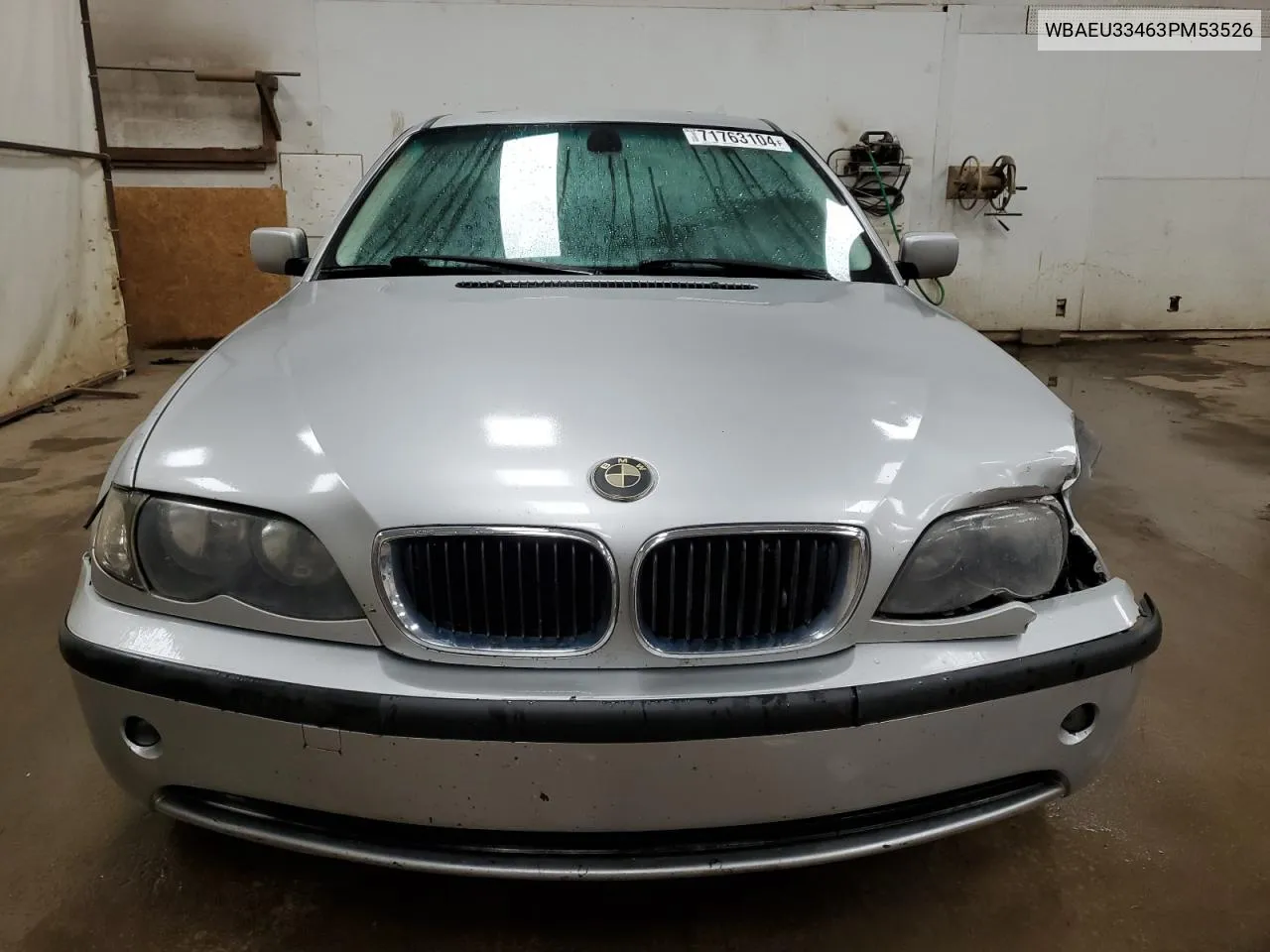 2003 BMW 325 Xi VIN: WBAEU33463PM53526 Lot: 71763104